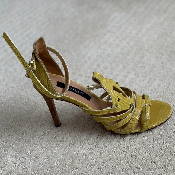 Elegant ANN TAYLOR Woven Heels - Picture 6 of 14